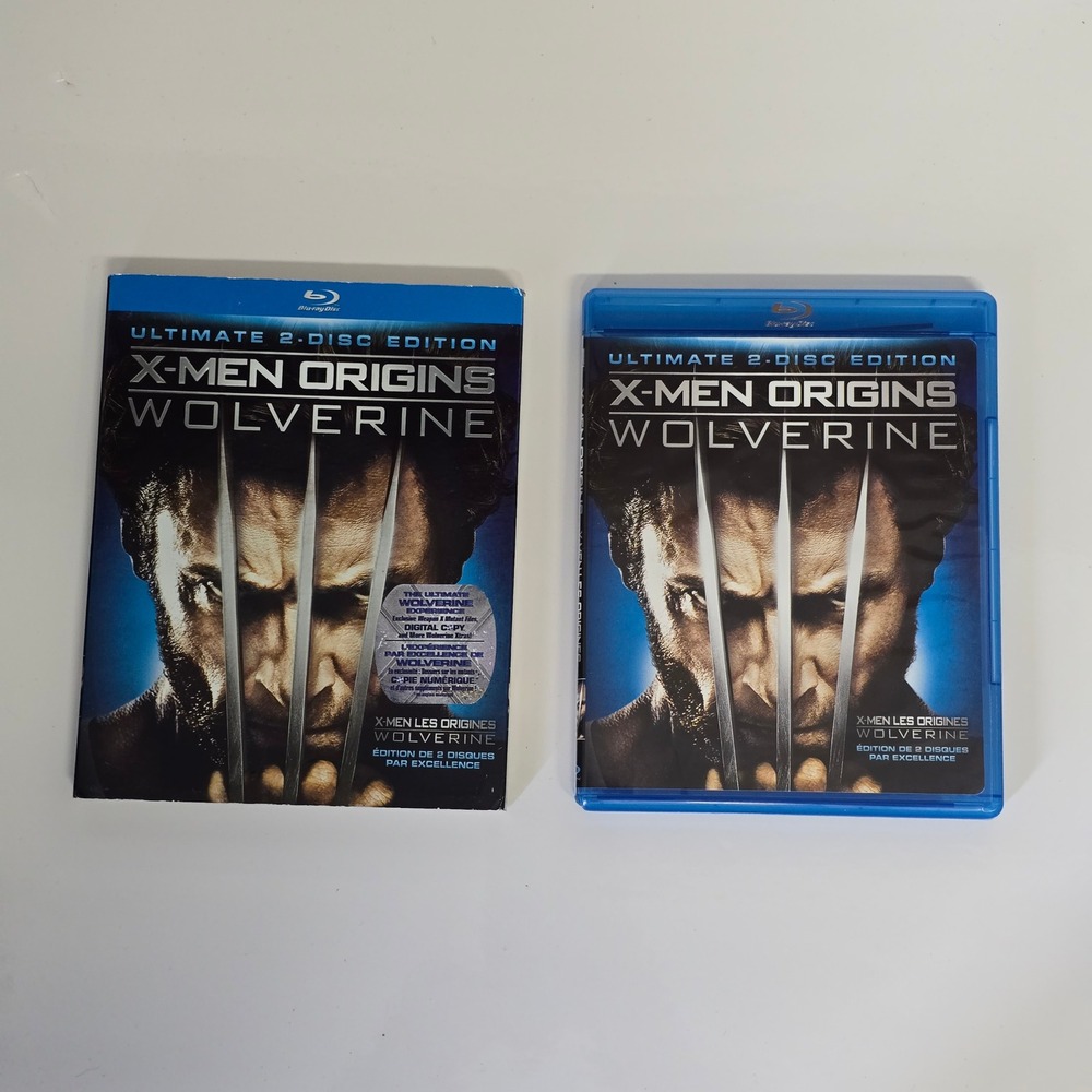 X-Men Origins Wolverine Blu-ray 2009 Action Superhero Movie Ultimate‎ Edition